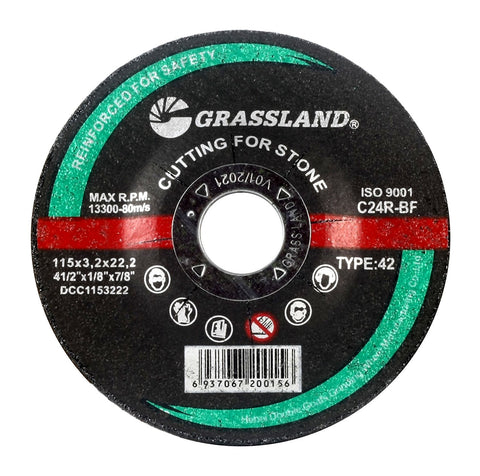 Masonry Cut-Off Wheel, 4-1/2 x 1/8 x 7/8, T42: label side