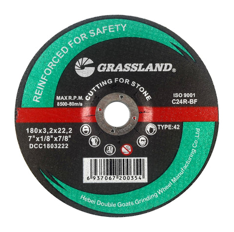 Masonry Cut-Off Wheel, 7 x 1/8 x 7/8, T42: label side