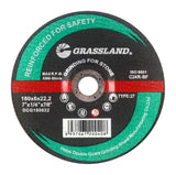 Masonry Grinding Wheel, 7 x 1/4 x 7/8, T27: label side