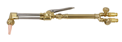 Medium-duty oxy-fuel cutting torch assembled