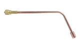 MFA oxy-acetylene heating rosebud with brass mixer and bent copper tube