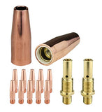 MIG kit with 21T tapered nozzles, 11T tapered tips and 35-50 diffusers
