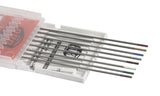 Mixed-color tungsten electrode set extending from case