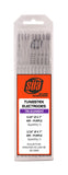 Mixed-size purple-tip tungsten electrode pack