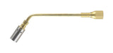 Single-flame oxy-propane heating tip with brass tube and mixer