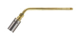 Single-flame heating tip and brass tube without mixer