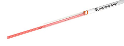 Pink flux-coated silver brazing rods in SÜA packaging