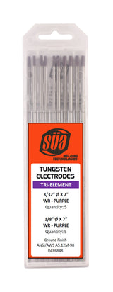 Purple-tip tungsten assorted-size package