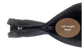 PYTHONrap cable cover full-length zipper detail
