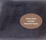 Heavy-duty woven nylon fabric used in PYTHONrap cable cover