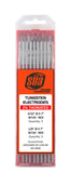 Red-tip thoriated tungsten mixed-size retail package