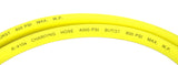 Refrigeration hose working- and burst-pressure jacket markings