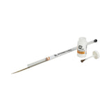 Silver-brazing rods in tube with flux jar
