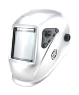 Silver SÜA Vector auto-darkening welding helmet
