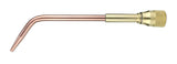 Single 23A90 copper welding tip with brass mixer