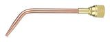 Single 23A90 copper welding tip with brass mixer