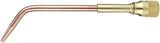 Single 23A90 copper welding tip with brass mixer