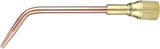 Single 23A90 copper welding tip with brass mixer