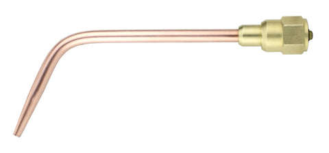 Single W-J welding and brazing tip
