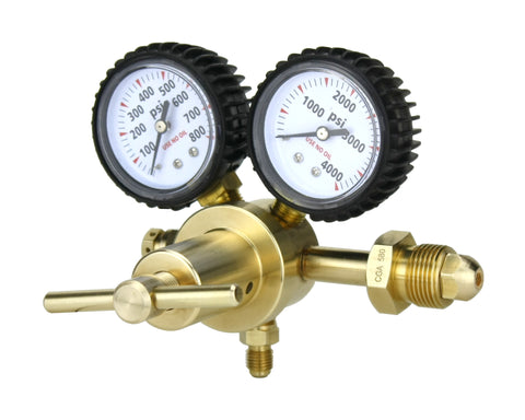 SÜA SMP400 nitrogen regulator with protected dual gauges