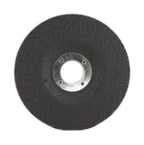 Stainless Steel Grinding Wheel, 4-1/2 x 1/4 x 7/8, T27: abrasive reverse face