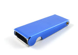 Closed blue 80 mm tip cleaner case