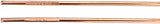Stamped RG-45 welding rod ends close-up