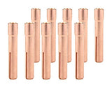 Five standard 13N20–13N24 TIG collets