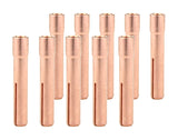 Five standard 13N20–13N24 TIG collets