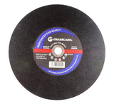 Steel Cut-Off Wheel, 14 x 1/8 x 1, T41: label side