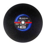 Steel Cut-Off Wheel, 16 x 3/32 x 1, T41: label side