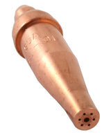 1-101 cutting tip gas-port end close-up