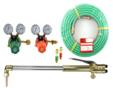 21 inch oxy-propane torch set with regulators, arrestors and twin hose