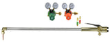 36 inch cutting torch with oxygen and propane regulators and arrestors