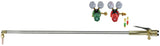 48 inch cutting torch with oxygen and acetylene regulators and arrestors