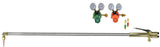 48 inch cutting torch with oxygen and propane regulators and arrestors