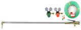48 inch oxy-propane torch set with regulators, arrestors and twin hose