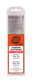 SÜA assorted-diameter red-tip tungsten electrode pack
