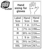 SÜA glove hand-size measurement chart
