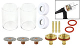 SÜA large-diameter quartz cup TIG conversion kit for 17, 18 and 26 series torches
