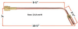 MFA-1 heating nozzle dimension diagram