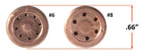 MFN-1 rosebud port patterns for sizes 6 and 8