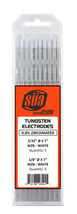 SÜA white-tip tungsten mixed-size retail pack