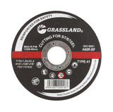 GRASSLAND type 41 stainless steel cut-off wheel, 4.5 x 0.04 x 7/8 inch