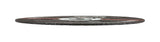 Side profile of 4.5-inch type 41 stainless cutting wheel