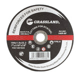 GRASSLAND type 41 stainless cut-off wheel, 7 x 1/16 x 7/8 inch