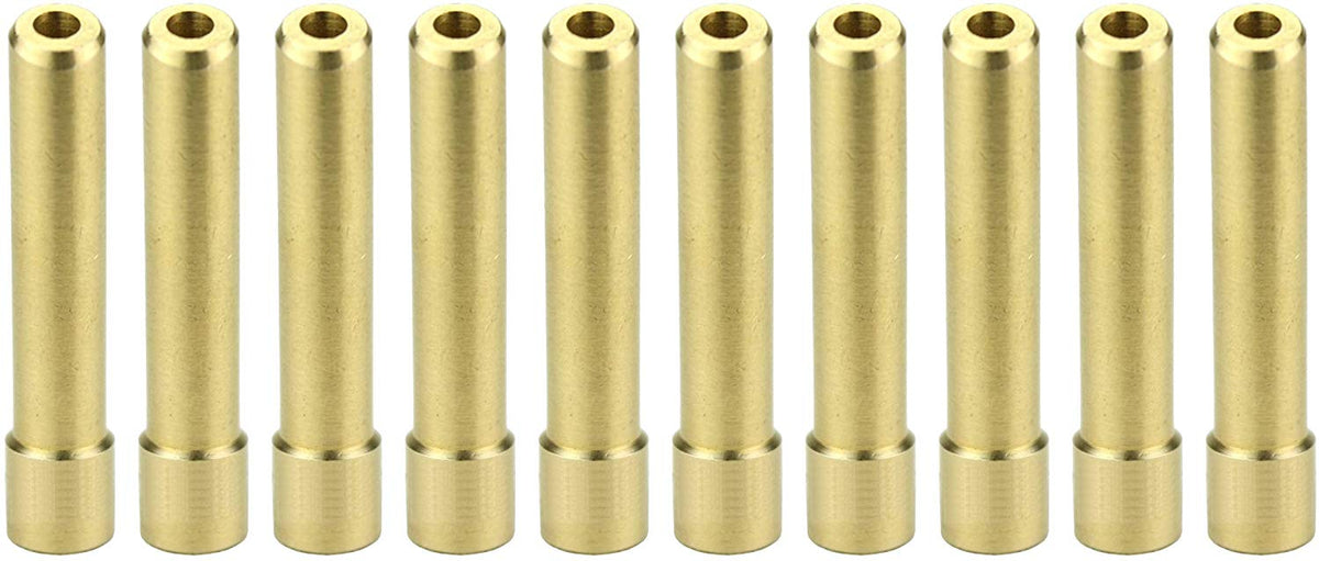 Ten short wedge collets for 17/18/26 quartz TIG setups