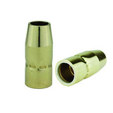 Two 169-715 MIG nozzles, upright and side views