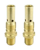 Two brass model 51 MIG gas diffusers