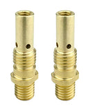 Two brass model 51 MIG gas diffusers
